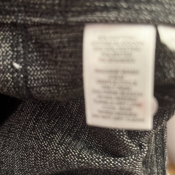 Lou & Grey brand size L flat front leggings with zipper/button closure in front - Picture 7 of 7